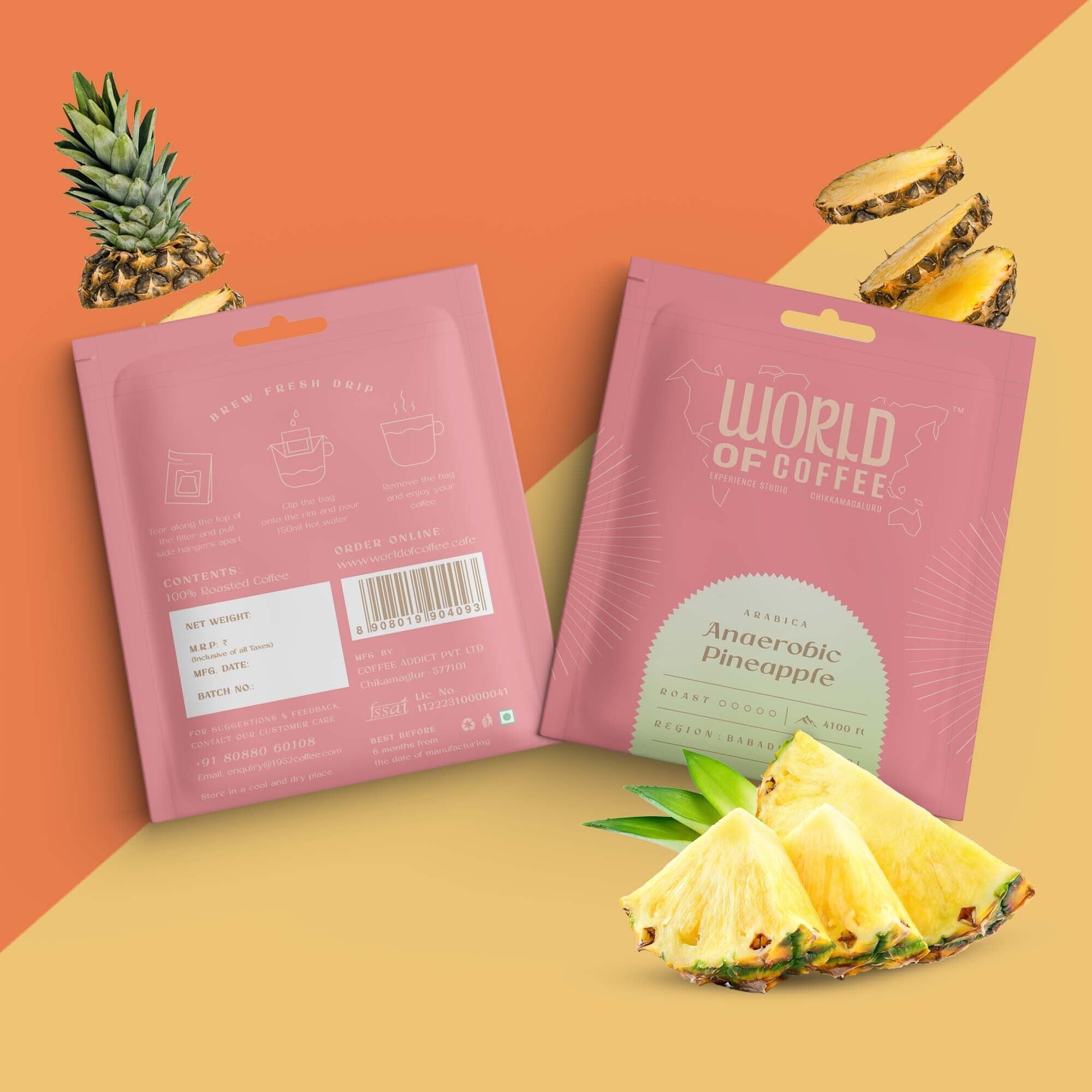 Anerobic Pineapple Drip Bag