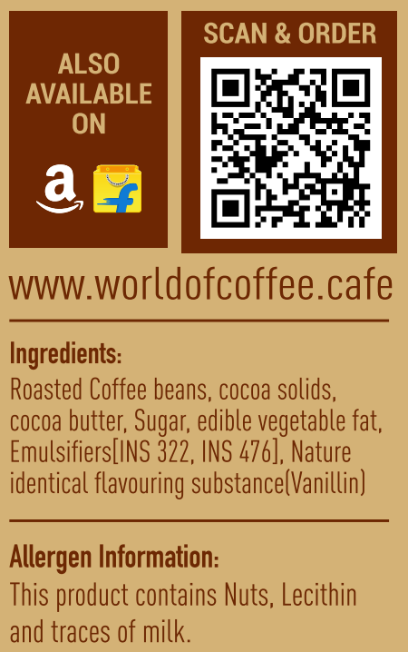 Coffee dragee chocolate box 90gm