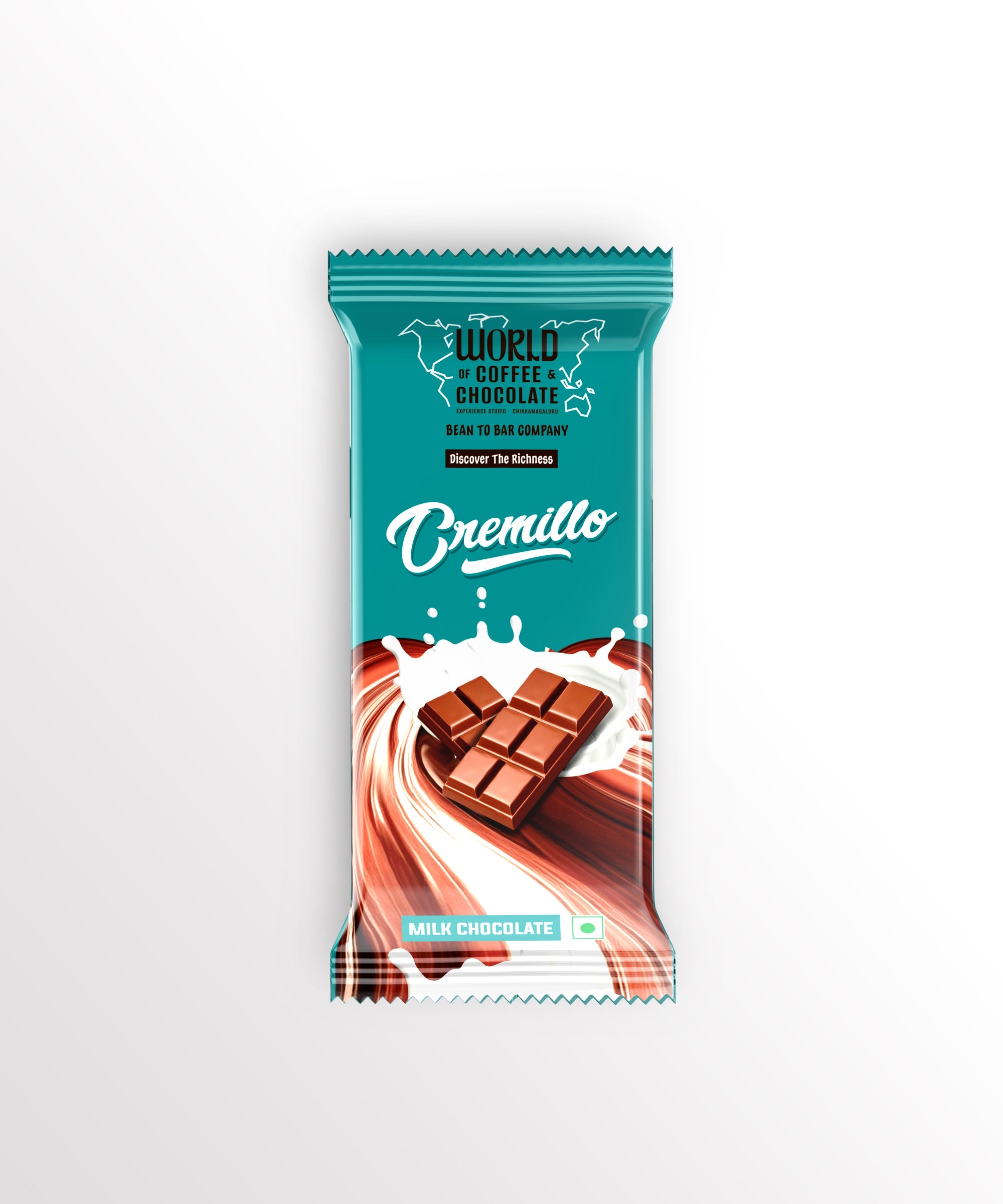 Cremillo milk chocolate bar 80gm