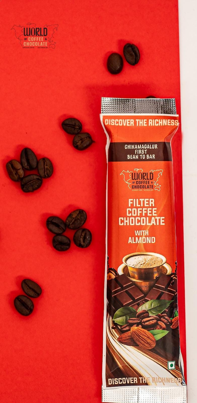 Filter coffee chocolate bar (30gm × 3)