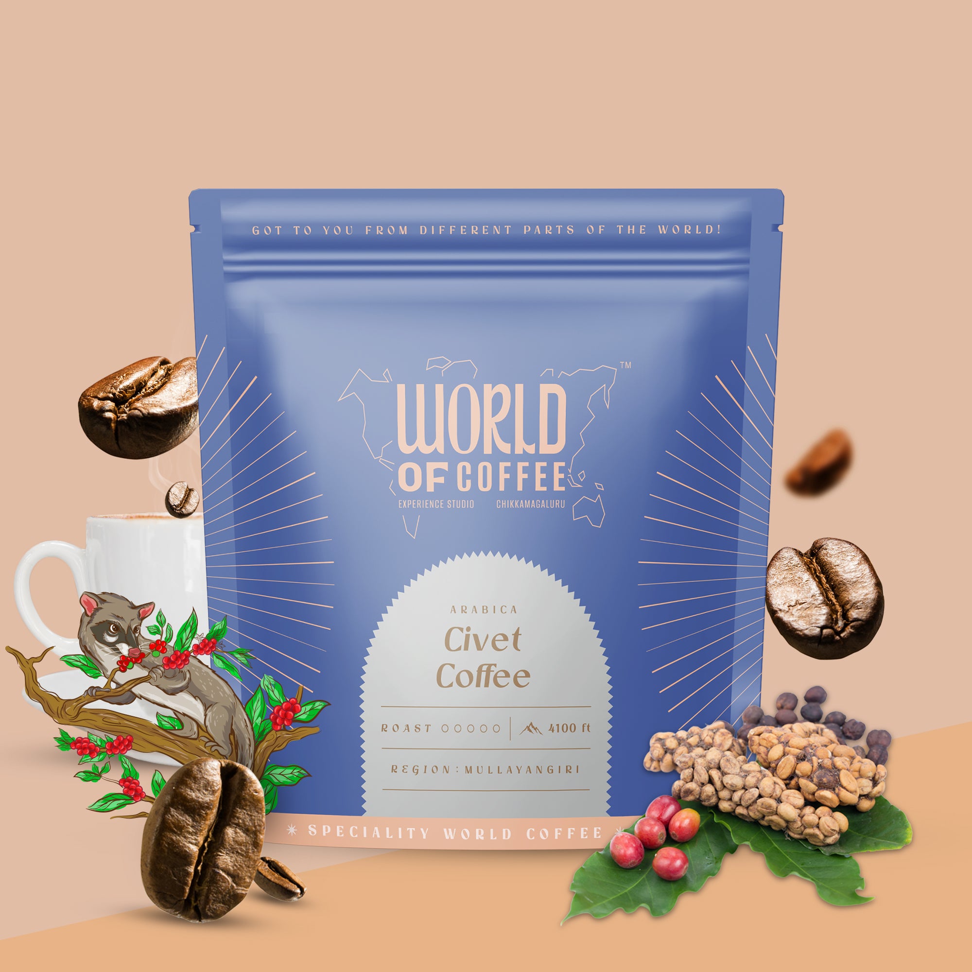 Civet coffee 250g