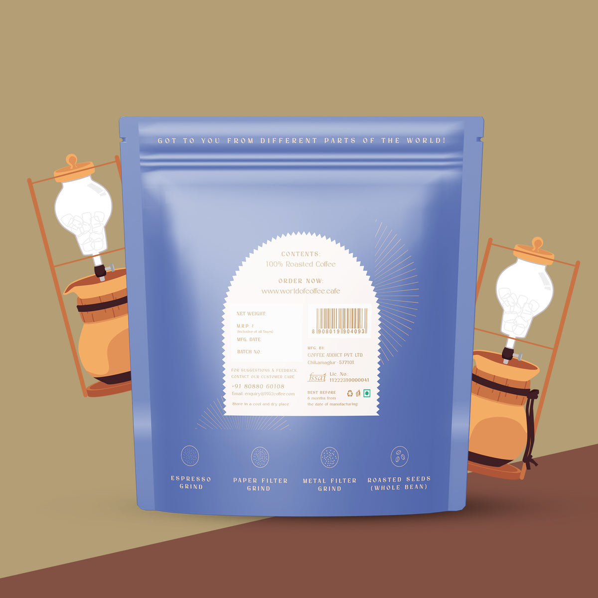 Coldb Cold Brew Blend 250g – World of Coffee-Cafe