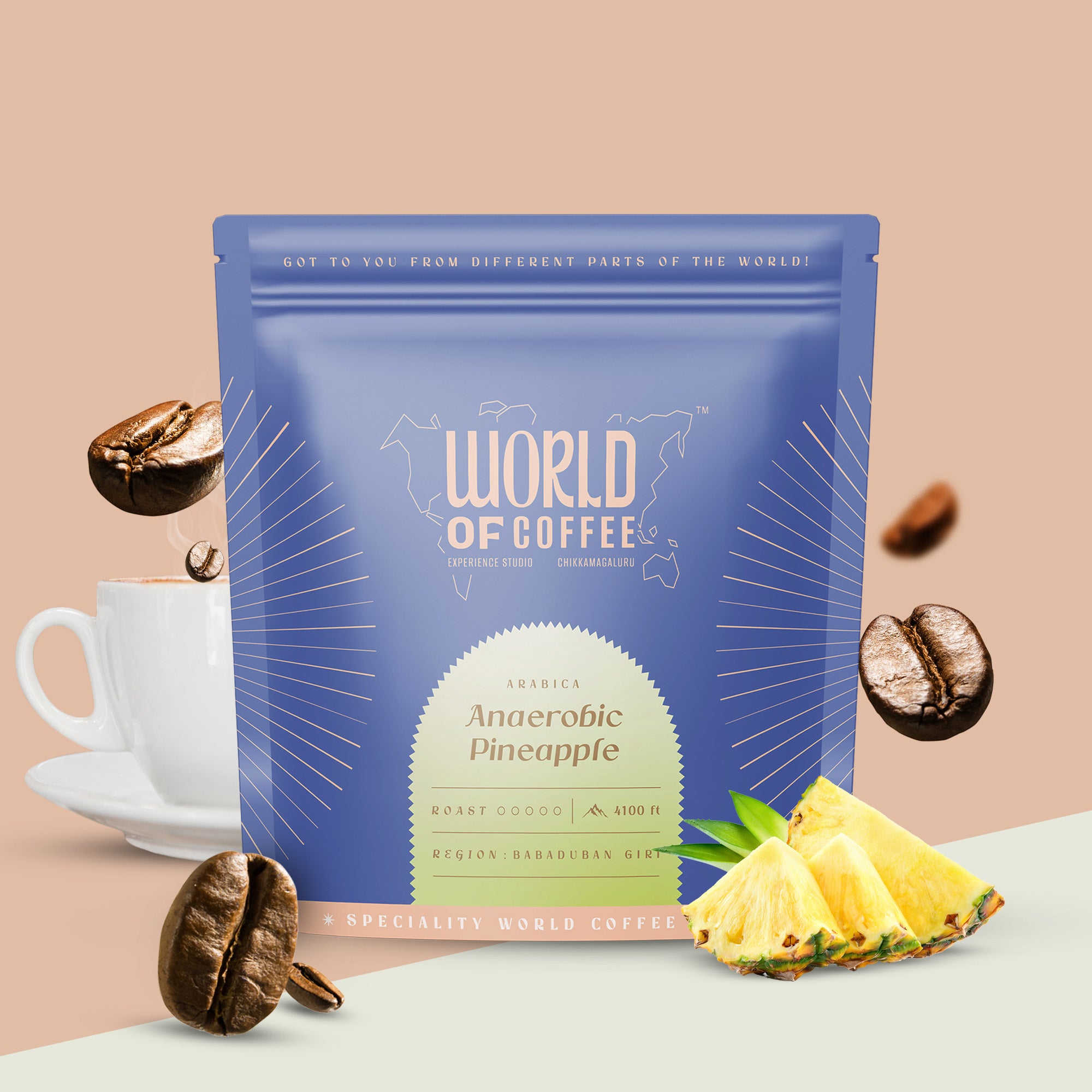 Anerobic Pineapple 250g