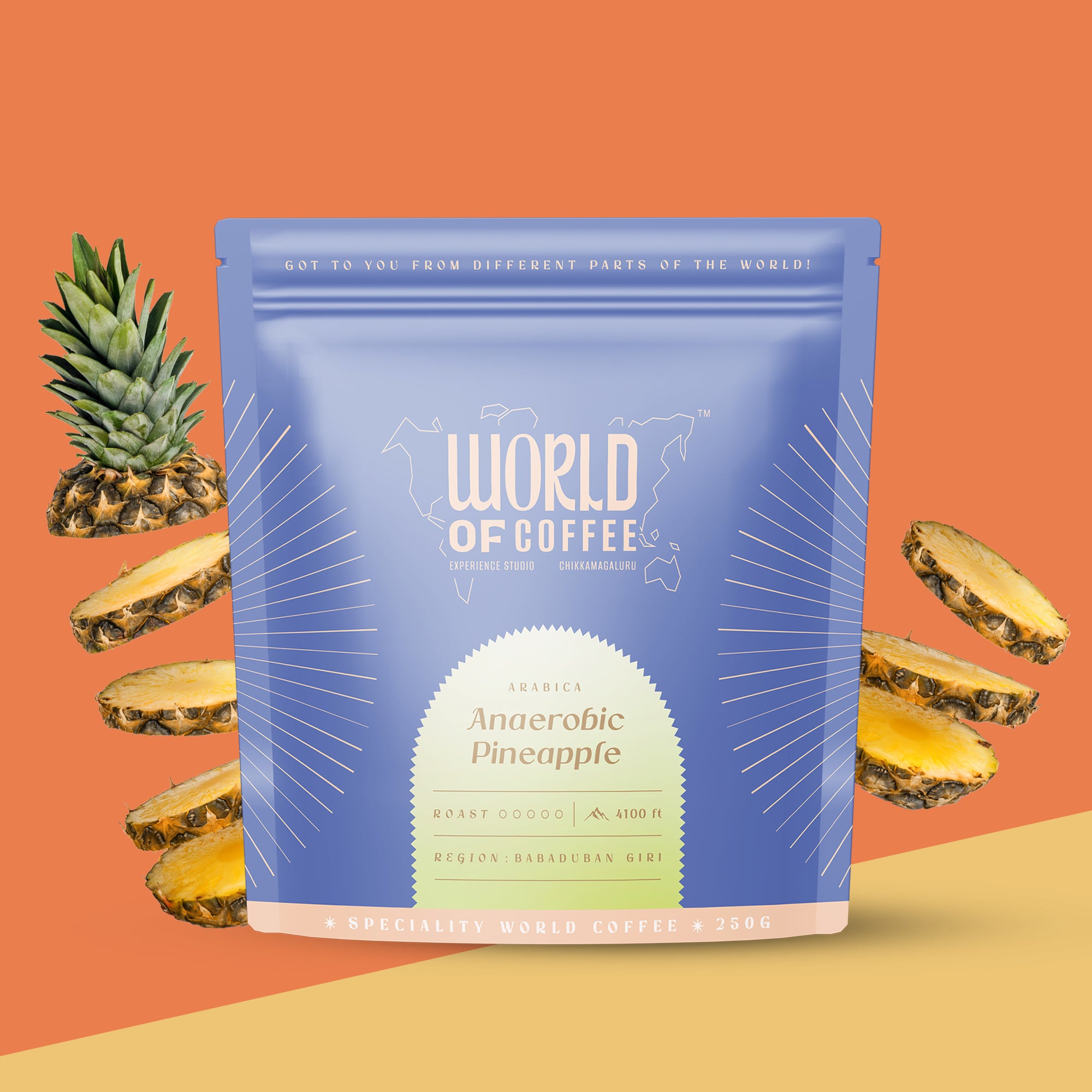Anerobic Pineapple 250g